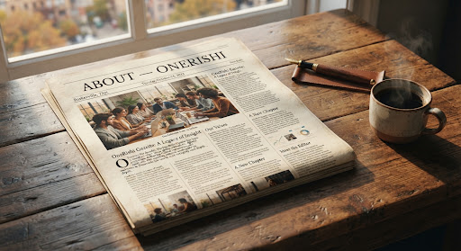 Gazette Collective printed broadsheet